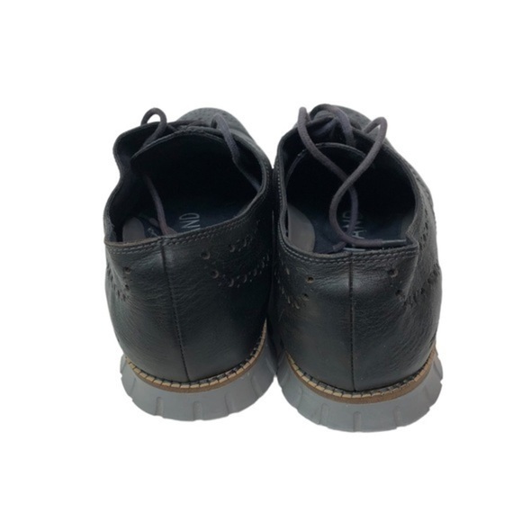 Cole Haan Zerogrand Leather Gripped Dress Shoes Black main image 8